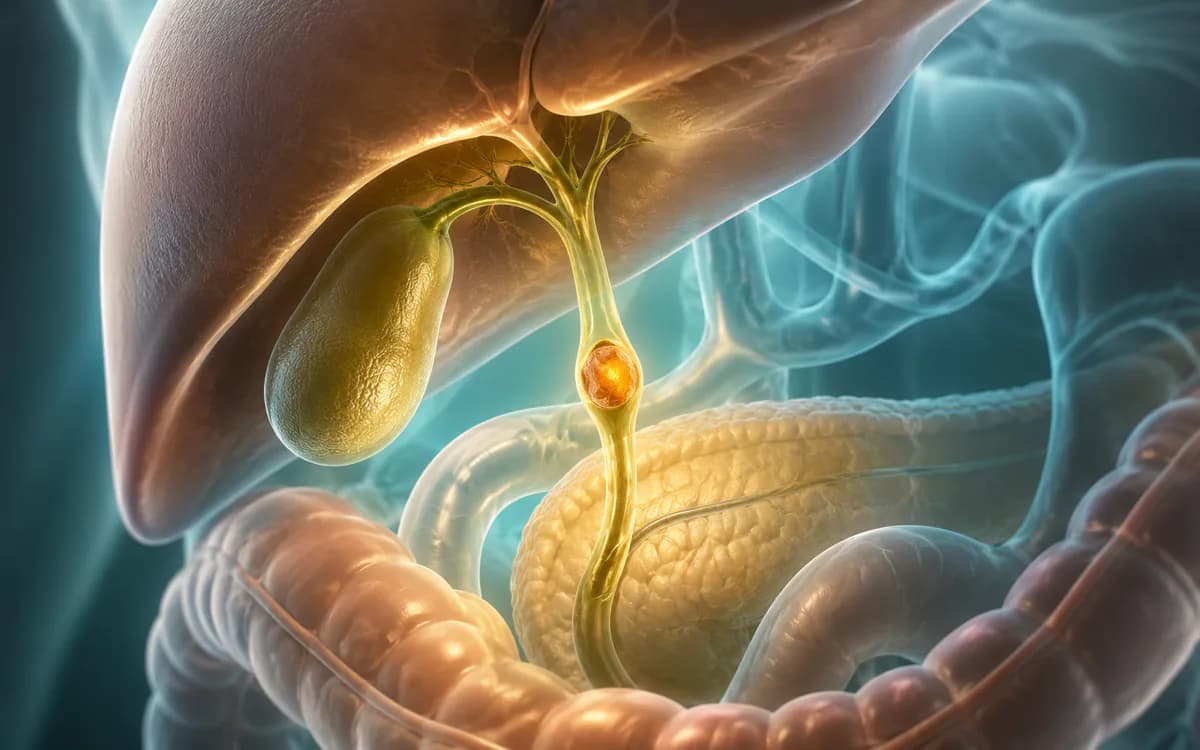 Illustration accompanying Gallstones and jaundice