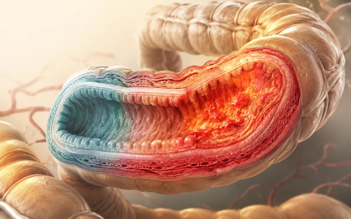 Illustration accompanying Inflammatory bowel disease