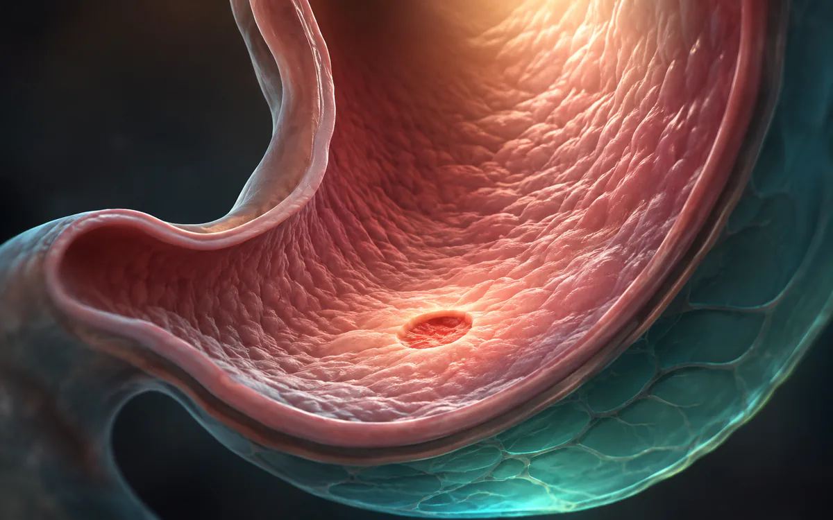 Illustration accompanying Peptic ulcers